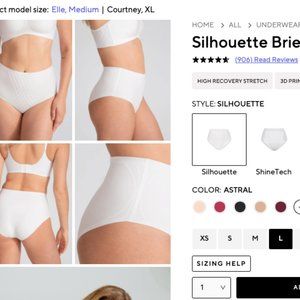 Honeylove Silhouette Brief